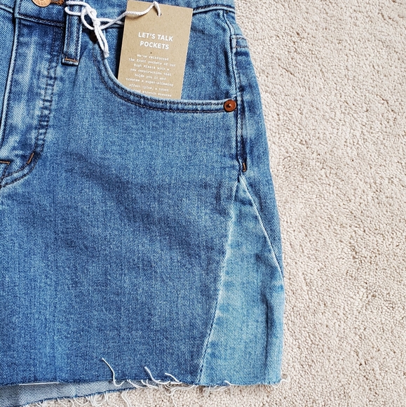 Madewell High-Rise Denim Short - Picture 7 of 10
